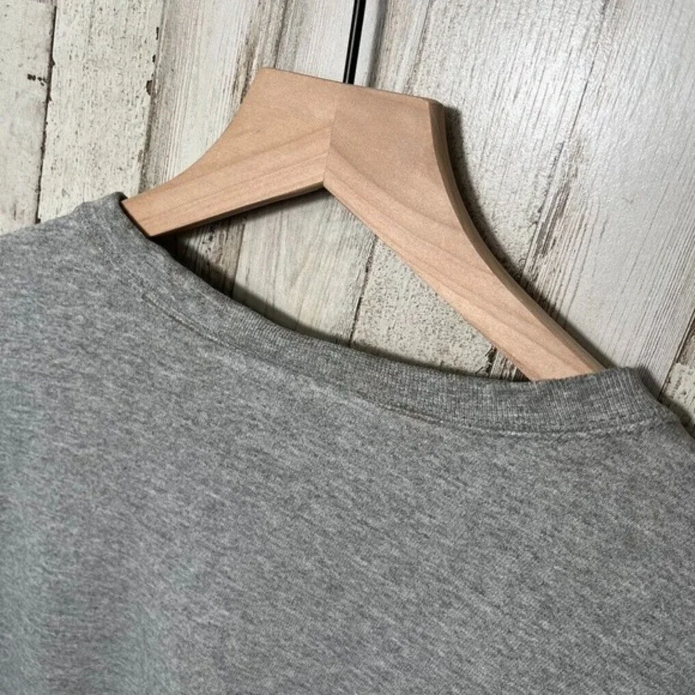 Vintage 90s Nike Athletic Department Crewneck Sweatshirt Gray Distressed Mens Lg